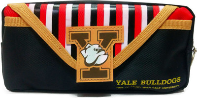 

Maurya Pustak Bhawan Yale Bulldogs Black Plain Art Fabric Pencil Box(Set of 1, Multicolor)