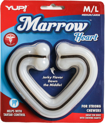 

YUP! Marrow Heart Shape Nylon Chew Toy For Dog