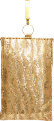 

Bagaholics Waist Clip Saree Pouch Mobile Pouch(Gold)