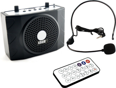 

Enem Portable Waist / Neck Band PA Rechargeable Voice Amplifier Speaker (WS-898) with Mic / Microphone – Very Loud Sound - 25 Watts- For Teachers, Tour Guides, Lecturer & Presentations Indoor, Outdoor PA System(25 W)