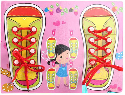 

Munchkinz Wooden Tieing Shoes Practice Toy(1 Pieces)
