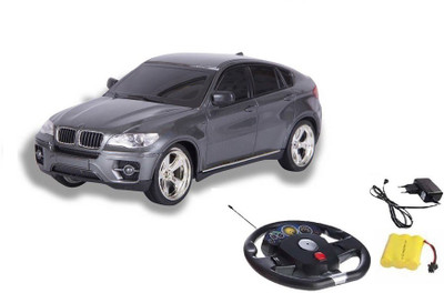 

Flying Toyszer Rechargeable Scale 1:18 BMW Gravity Sensor R/C Car With Steering(Grey)