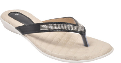 

With The Fashion Women BLACK Flats