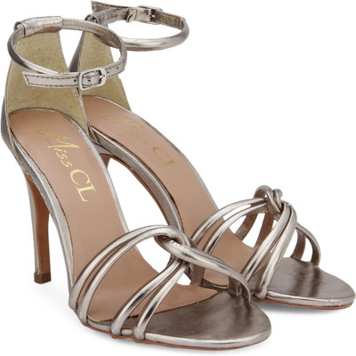 

Miss CL By Carlton London Women PEWTER Heels