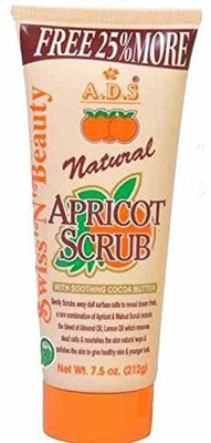 A.D.S Natural Apricot with Soothing cocoa Butter  Scrub(212 g)