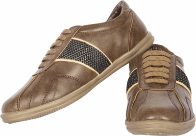 

Lzee Sneakers For Men(Brown, Black
