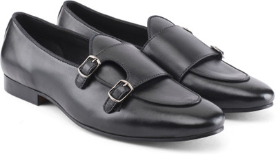 

Missimo Double Monk Monk Strap For Men(Black