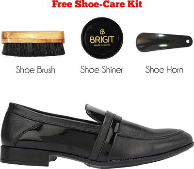 Brigit Party Shoes Black Slip On
