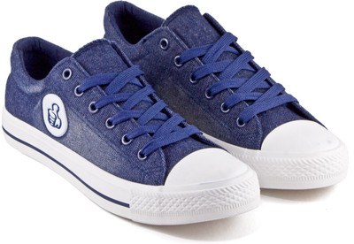 

DeVEE Thumbs Up Emoji Printed Navy Blue Sneakers For Men(Navy, Blue
