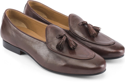 

Missimo Belgian Loafers For Men(Brown, Dark brown