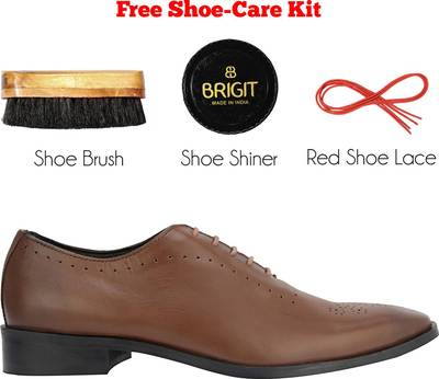 Brigit Executive Shoes Black Lace Up