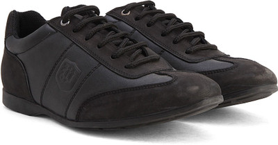 

Woods Genuine Leather by Woodland Sneakers For Men(Black