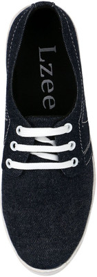 

Lzee Canvas Shoes For Men(Black