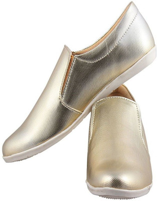 

Footshez Casual shoes for women Casuals For Women(Gold, Multicolor
