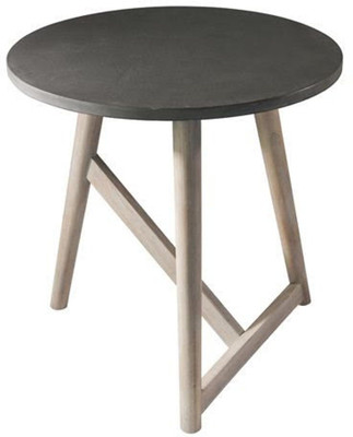 

Black Square black square harmor side table Engineered Wood Side Table(Finish Color - grey)