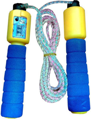 

Shoppersden Jump Rope Freestyle Skipping Rope(Multicolor, Length: 213 cm), Multiclor