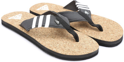

ADIDAS BEACH CORK THONG MS Slippers, Dgsogr/black/white