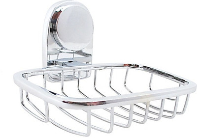 

Royal Indian Craft Heavy Duty Stainless Steel Basket Soap Holder(Silver)