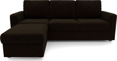 

Urban Ladder Apollo Fabric 3 + 1 Dark Earth Sofa Set