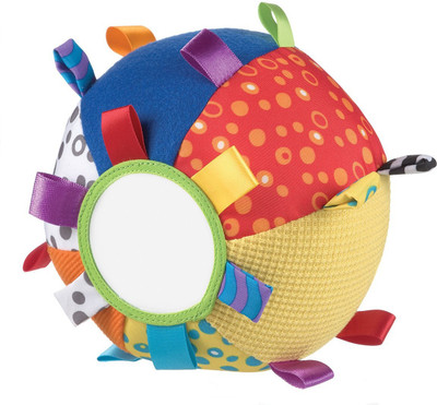 

Playgro Loopy Loop Chime Ball - 11 cm(Multicolor)
