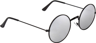 

Poloport Round Sunglasses(Silver)