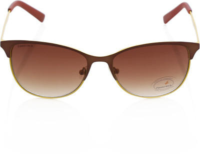 Fastrack Rectangular Sunglasses(For Men, Brown)
