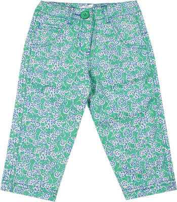 

612 League Relaxed Girls Multicolor Trousers, Green