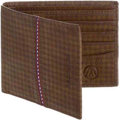 

MARKQUES Men Tan Artificial Leather Wallet(8 Card Slots), Tan-04