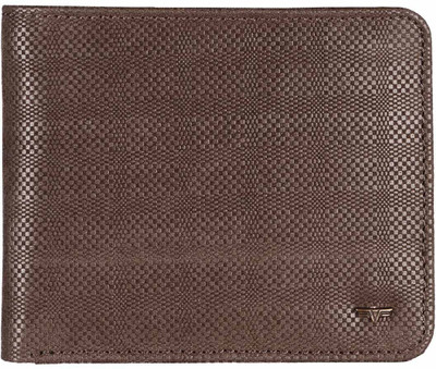 

FLIP Men Brown Genuine Leather Wallet(2 Card Slots)