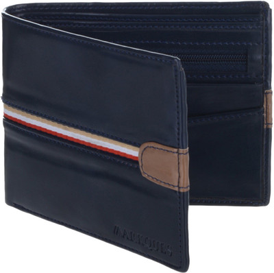 

MARKQUES Men Blue Artificial Leather Wallet(6 Card Slots), Blue-05