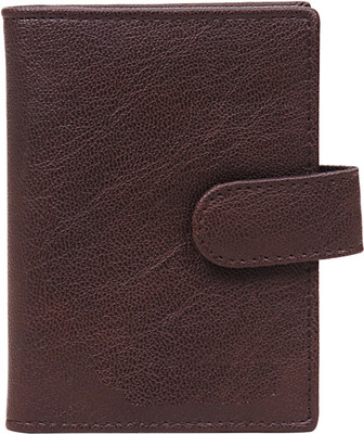 

Allure Design Men Brown Artificial Leather Card Holder(10 Card Slots)
