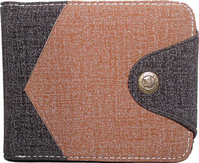 

Assashion Boys Multicolor Canvas Wallet(2 Card Slots), Black