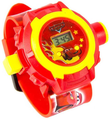 

Shanti Enterprises Cars Automatic 24 Images Projector Watch Watch - For Boys