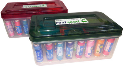 

Real Seed High Quality Unbreakable Fiber Thread Box Complete and Compact Sewing Kit | Length - 22 CM x Height - 10 CM x Width - 12.5 CM