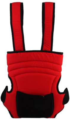 

Welo High Quality Baby Carry Bag with Strong Strip (Red_Black) Baby Carrier(Red, Front carry facing out)