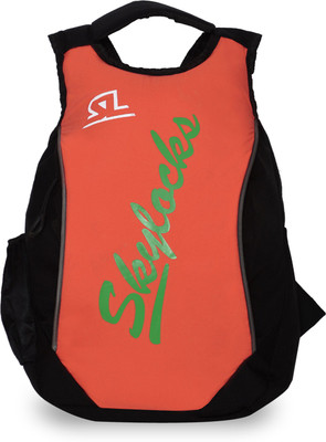 

Skylocks Stylish bag 25 Waterproof Backpack(Orange, 12 L)