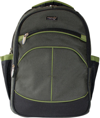 

Pharaoh Backpack Laptop School Bag 4 L Laptop Backpack(Green), Black/dark green