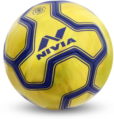 

Nivia Volcano Football - Size: (Pack of 1, Gold, Golden