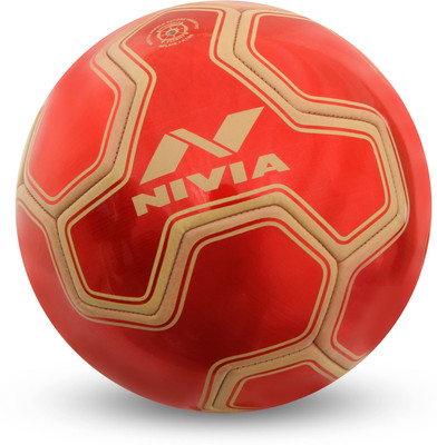 

Nivia Volcano Football - Size: (Pack of 1, Red