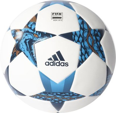 

ADIDAS Final Cardiff 2017 TT - Champions League Football - Size: (Pack of 1, Multicolor, White/mysblu/cyan