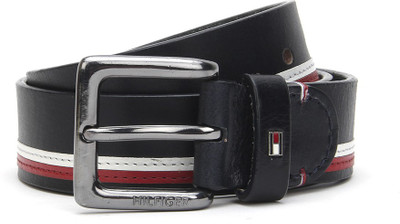

Tommy Hilfiger Men Casual Blue Genuine Leather Belt, Navy