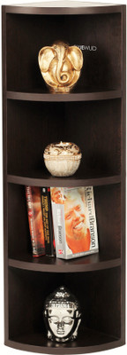 

Bluewud Adora Engineered Wood Open Book Shelf(Finish Color - Wenge)