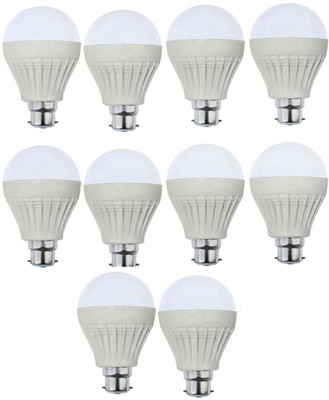 

Grind Sapphire 9 W Round B22 LED Bulb(White, Pack of 10)