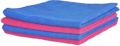 NEERAK Wet and Dry Microfibre Cleaning Cloth(4 Units)