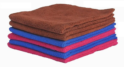 

NEERAK Wet and Dry Microfibre Cleaning Cloth(Pack of 6)