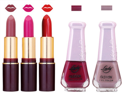 

Lady Fashion Make Up Combo 2203201639(Set of 5)