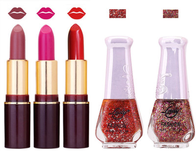 

Lady Fashion Make Up Combo 2203201605(Set of 5)