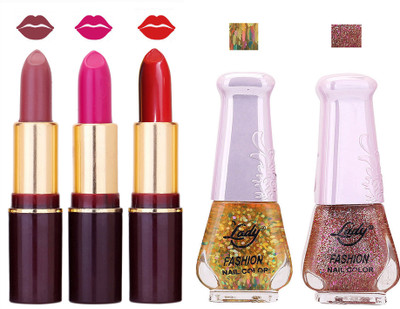 

Lady Fashion Make Up Combo 2203201604(Set of 5)