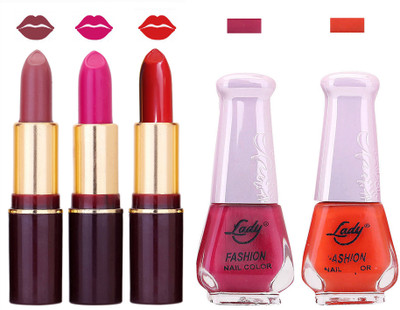 

Lady Fashion Make Up Combo 2203201629(Set of 5)