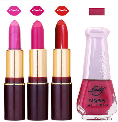 

Lady Fashion Make Up Combo 2202101331(Set of 4)
